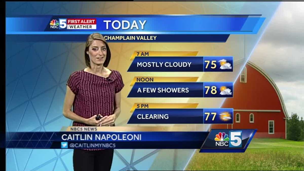 Video: Cooler and drier after a cold front today 6/13/17