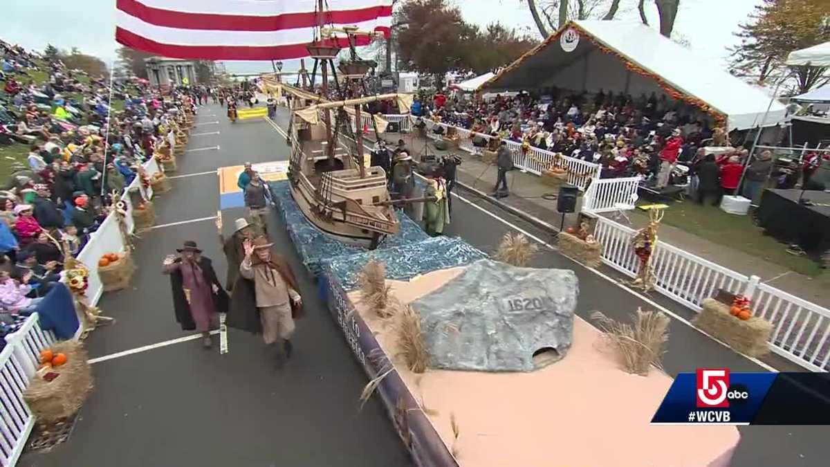 America's history takes center stage at Plymouth Thanksgiving parade