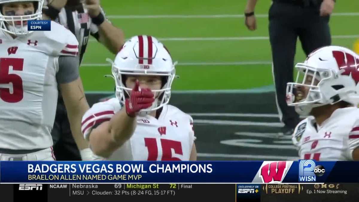 Badgers are Las Vegas Bowl champs