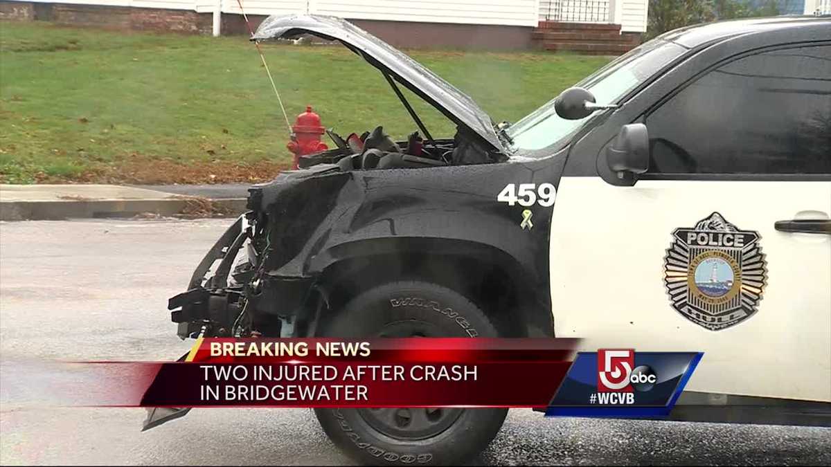 Police officer, driver injured in crash