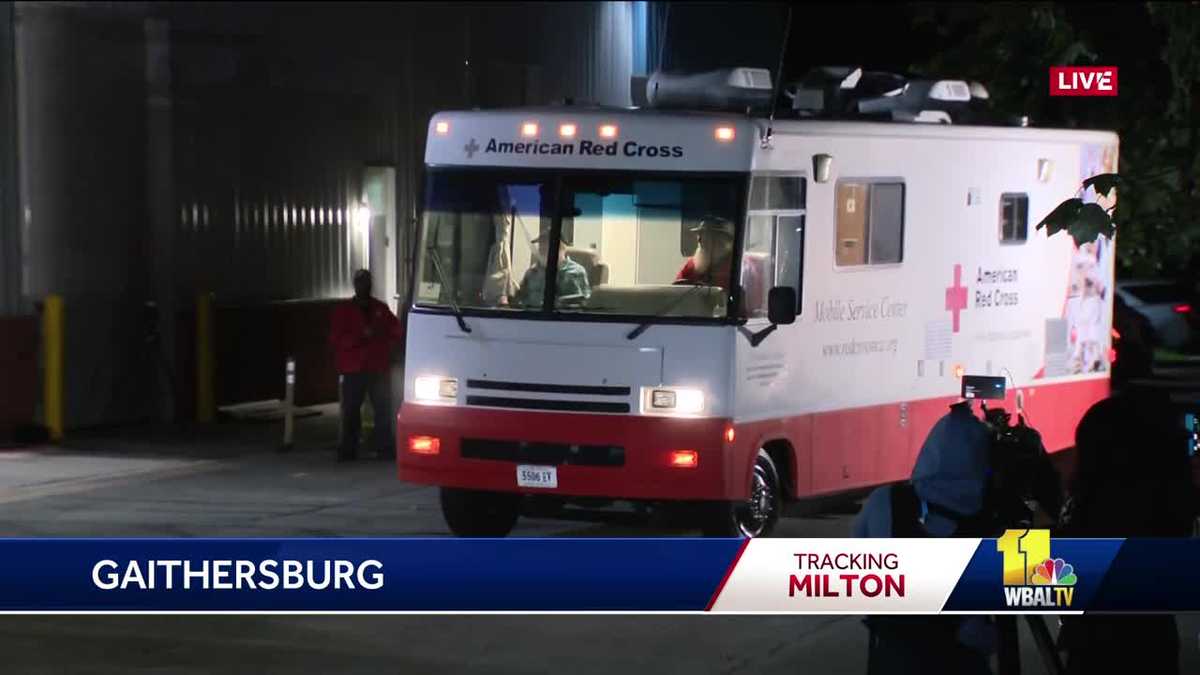 Red Cross deploys vehicles, crews from Maryland to Florida