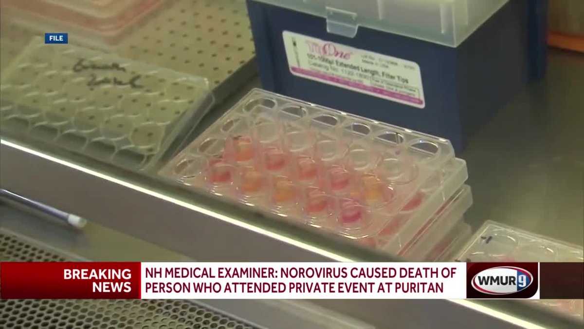 NH medical examiner: Norovirus caused death of person who attended ...