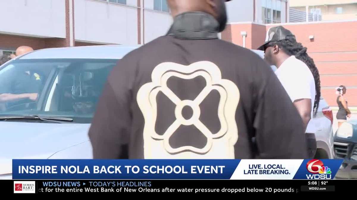 InspireNOLA distributes thousands of backpacks at New Orleans school fest