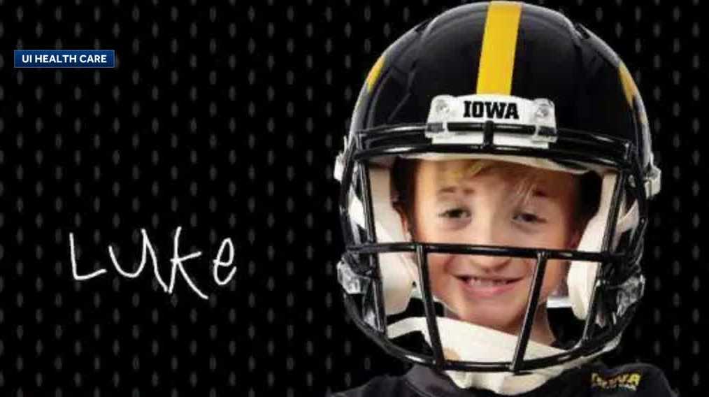 Illinois boy named Kid Captain for Hawkeyes vs. Minnesota game