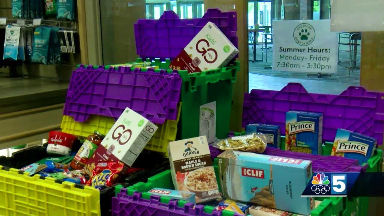 UVM store donates 2,000 pounds of food items to local pantries - Vimarsana News