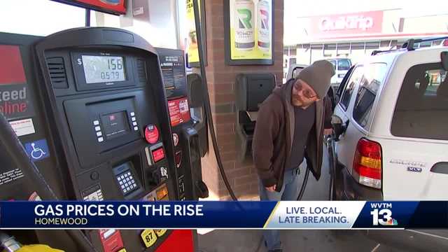 Alabama gas prices back on the rise after weeks of declining - Vimarsana News
