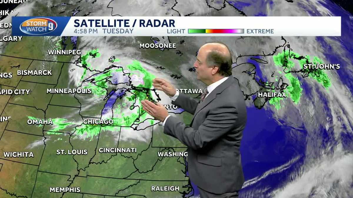 Video: Steady rain ahead this week in New Hampshire