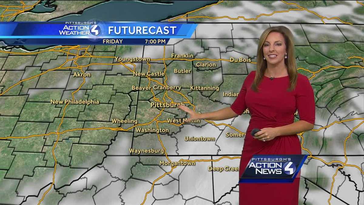 Pittsburgh's Action Weather forecast: Rain on the way this weekend