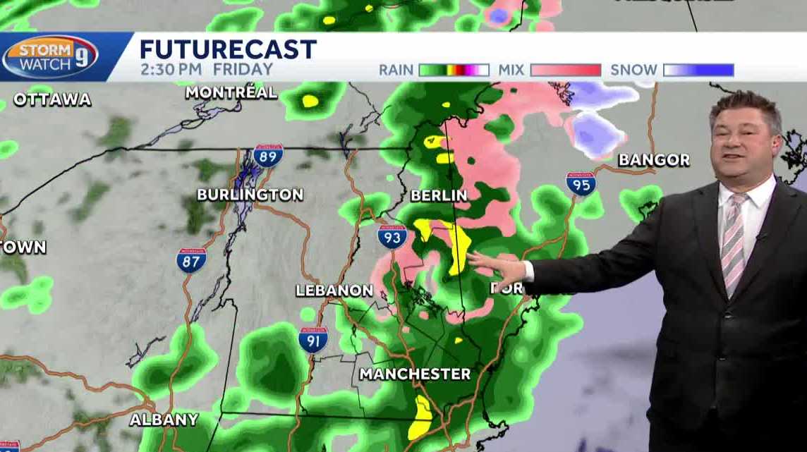 Video: Milder weather after snow, wintry mix end