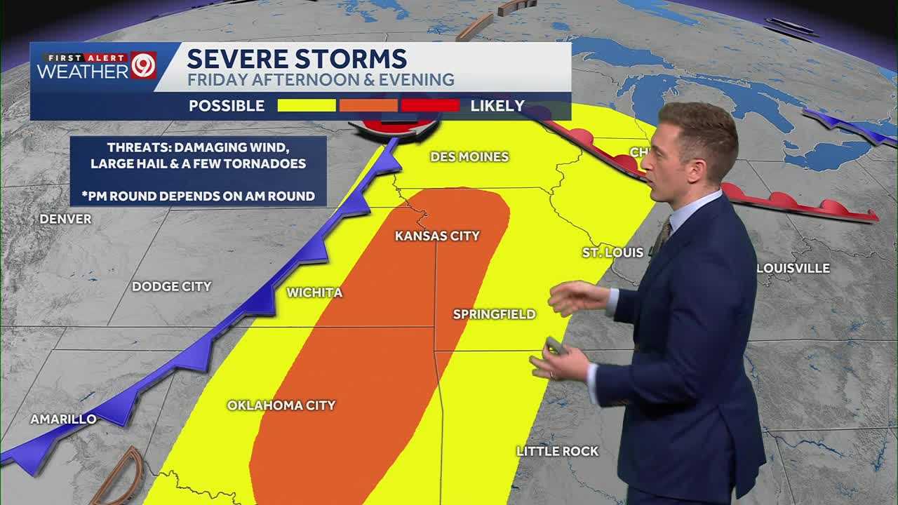 WEATHER BLOG: Rain to impact Tuesday, Wednesday | Monitoring Friday for severe storm