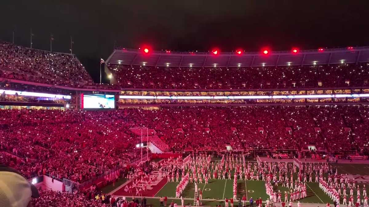 Alabama debuts new LED light system at Bryant-Denny Stadium Alabama debuts new LED light system at Bryant-Denny Stadium