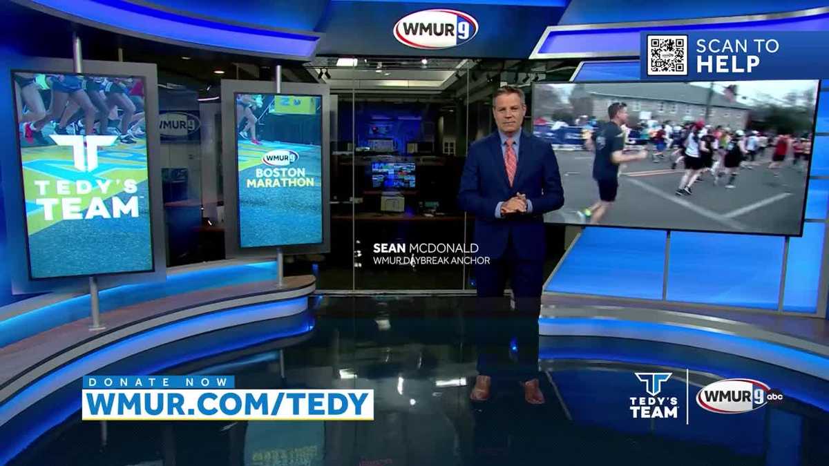 Boston Marathon fundraiser: WMUR running for Tedy's Team