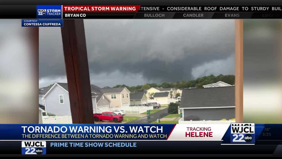 The Difference Between Watch And Warning