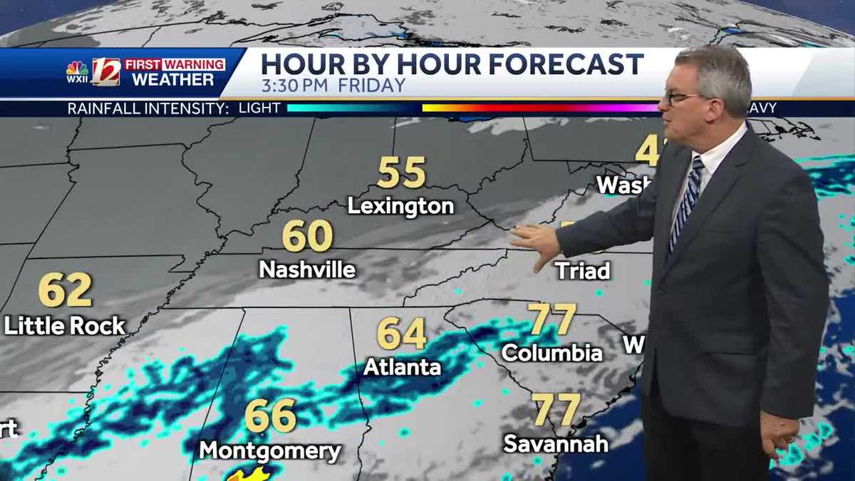 WATCH: One last warm day, then the weather changes quickly