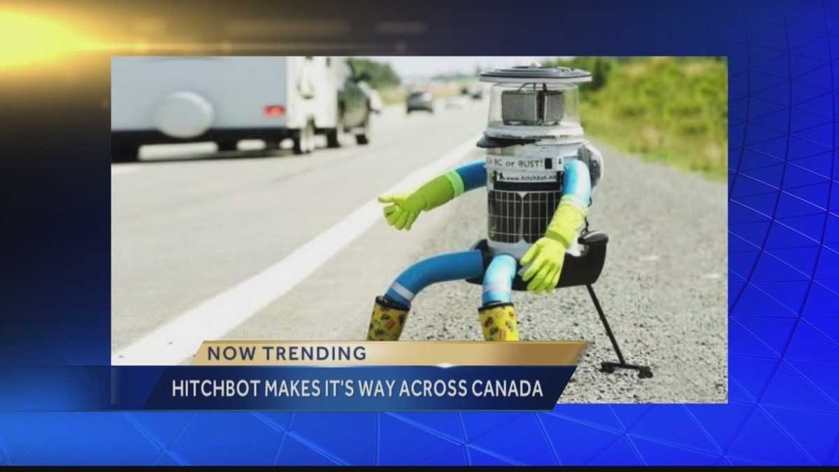 Hitchhiking robot makes its way across Canada