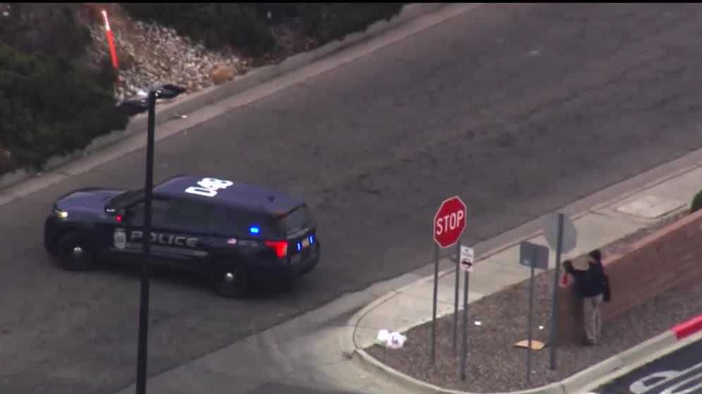 Police activity at shopping center in Albuquerque