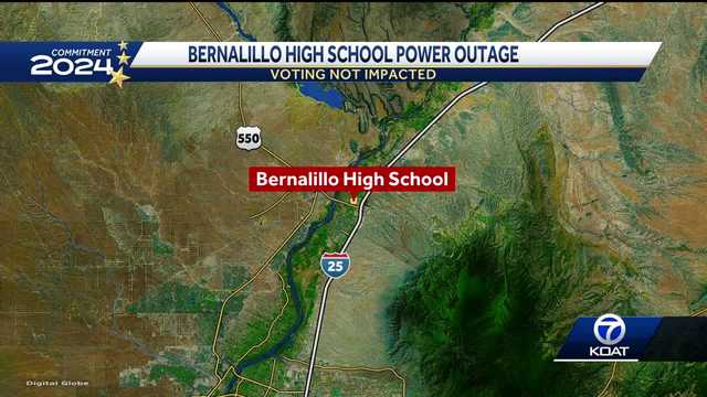 Voting uninterrupted despite power outage in Bernalillo