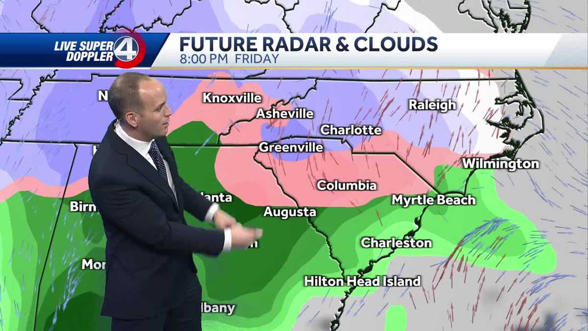 South Carolina forecast: Snow and ice chances taking shape