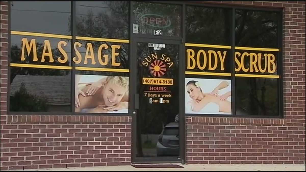 Suspicion of sex shuts down Orlando massage business