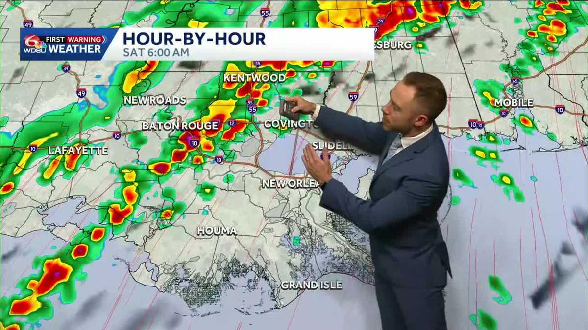 Impact Day: Strong to severe storms expected today through Saturday