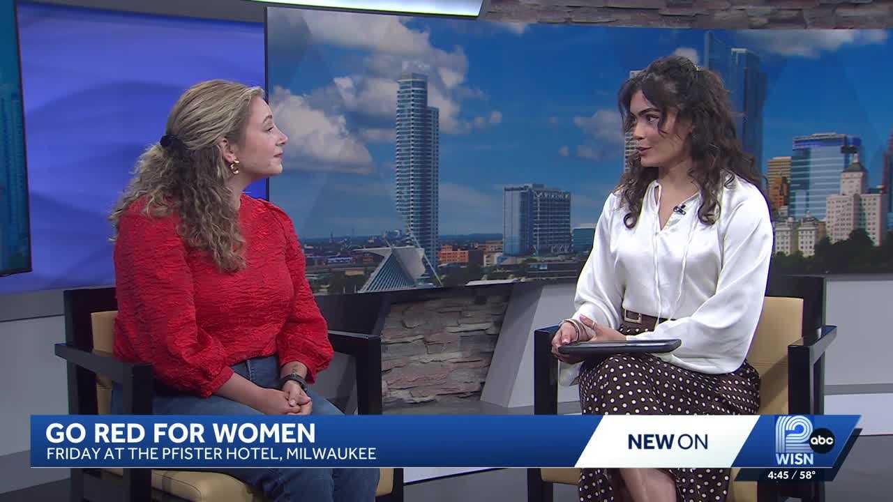 This year's Go Red for Women featured heart survivor shares her journey on WISN 12