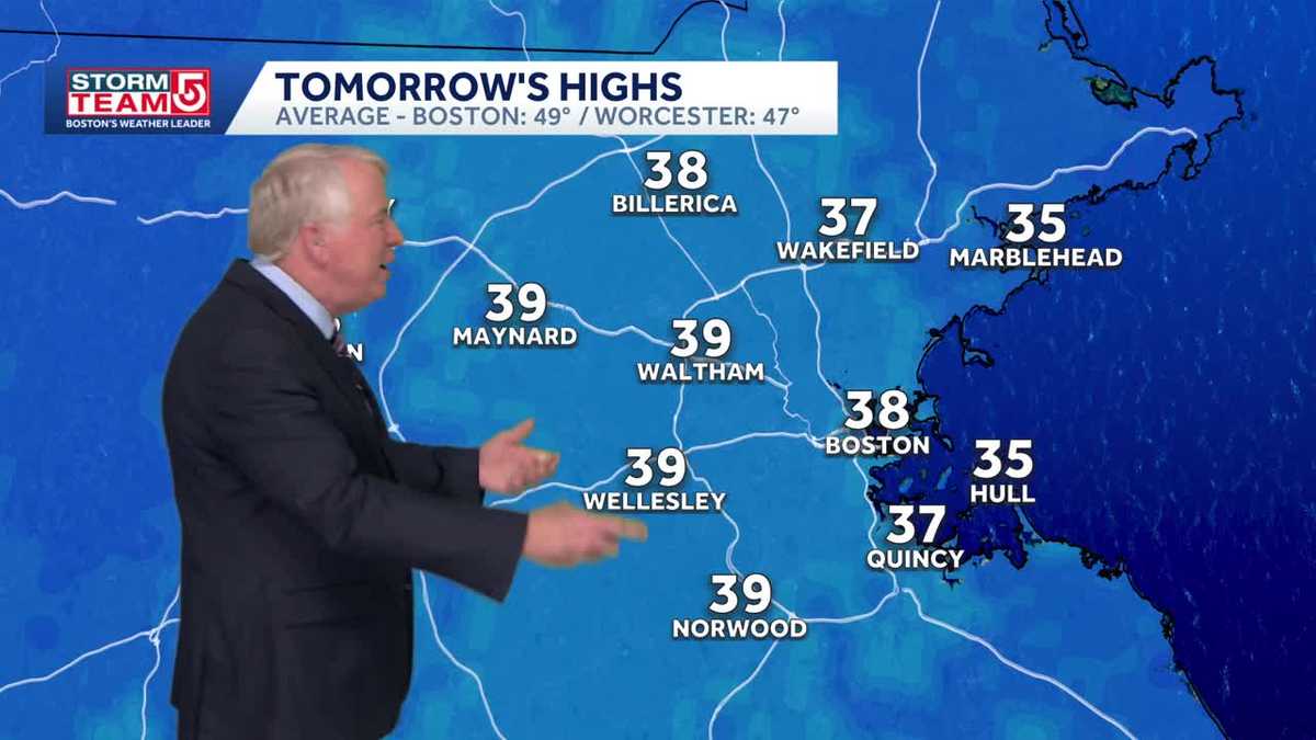 Video: Cold night ahead of weekend chill