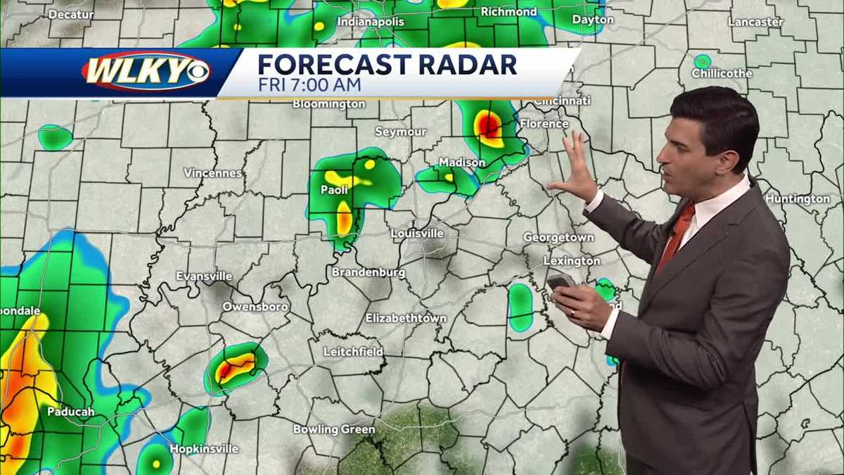 Unsettled Friday through the weekend