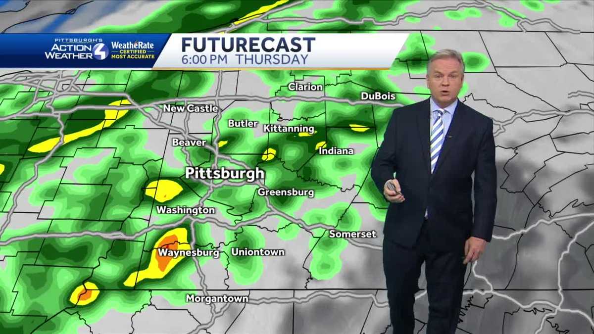 Cloudy on Thursday with rain showers in the evening