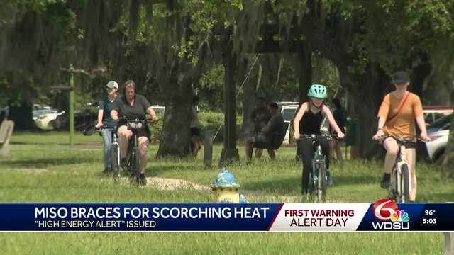 MISO issues high energy alert for Louisiana amid extreme heat
