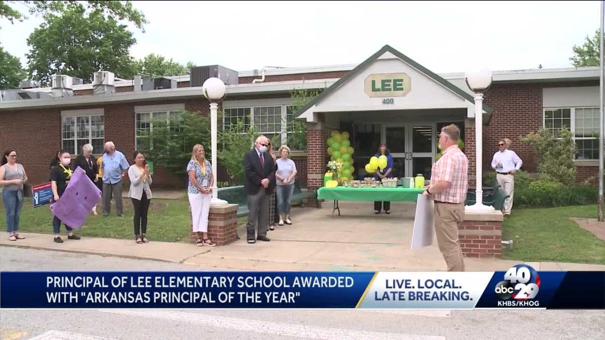 The Arkansas Elementary Principal of the Year works in Springdale