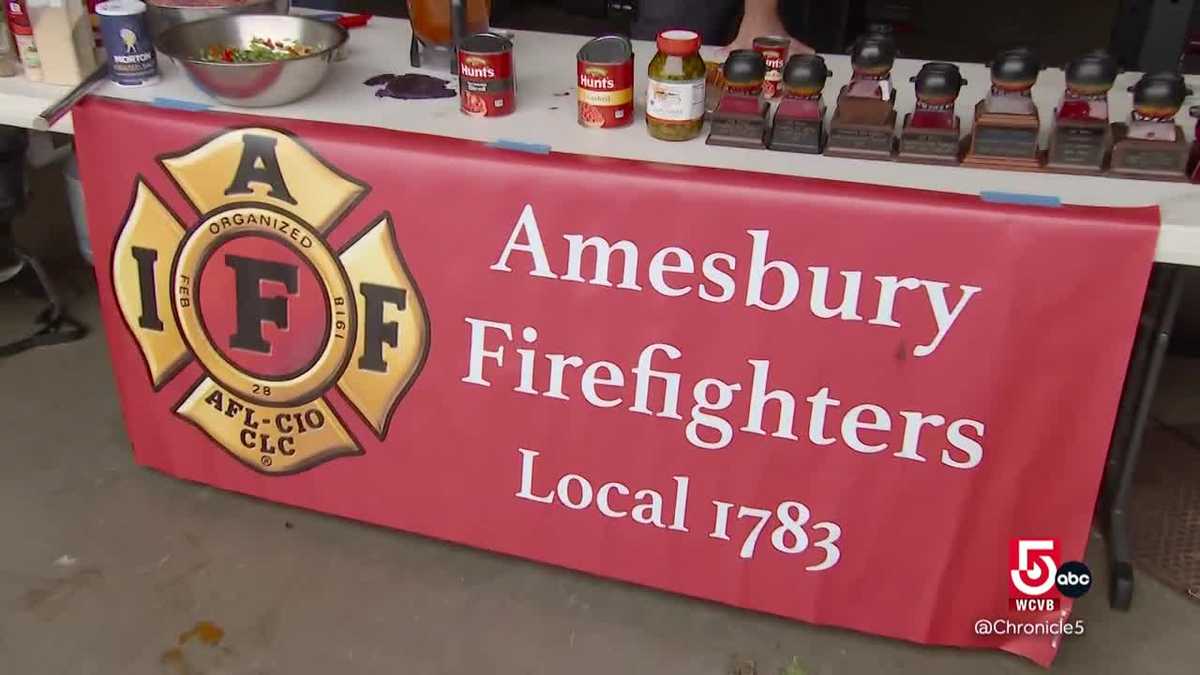 These Massachusetts firefighters make an award-winning 8-pepper chili