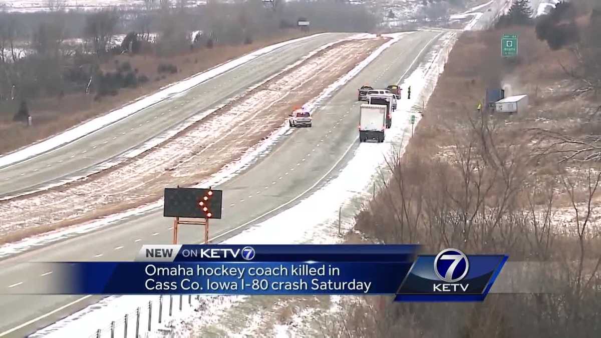 Omaha hockey coach killed in Cass Co. I80 crash