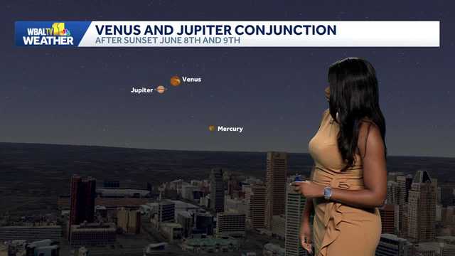 Rare Venus and Jupiter celestial event lights up Monday night sky | Weather Talk