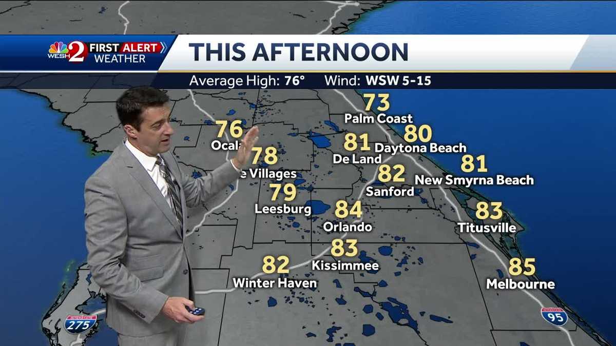 Cooler weather on the way