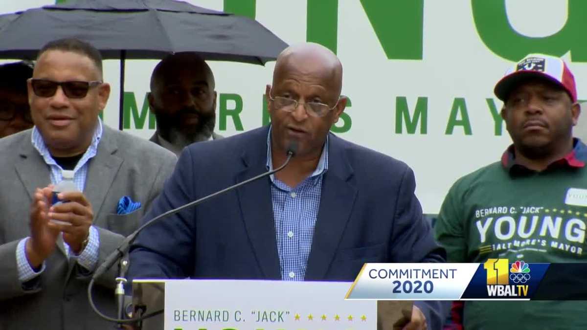 Baltimore Mayor Jack Young seeks full elected term