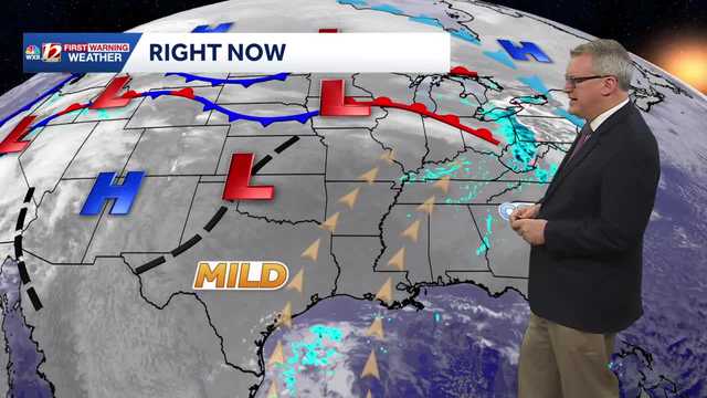 Triad weather is warming up for the holidays