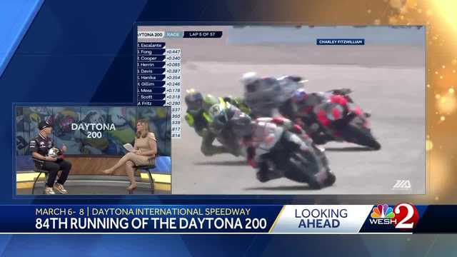 64th running of the Daytona 200 revving up in Central Florida