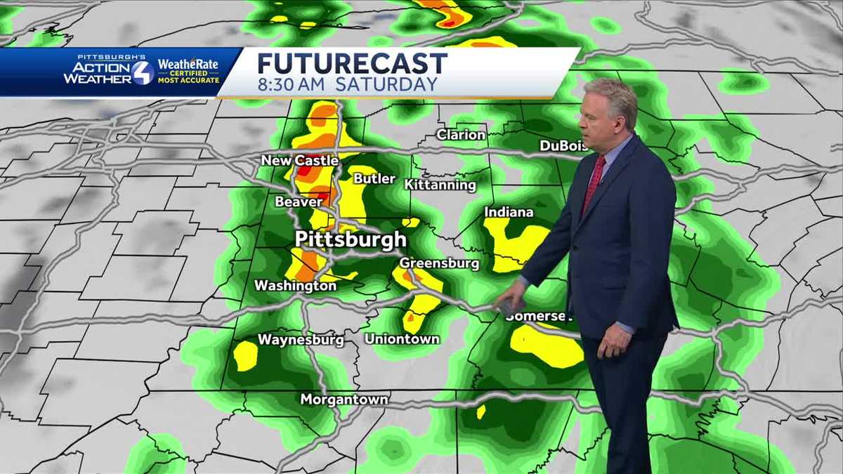 Sunny Friday to be followed by Impact Day Saturday in Pittsburgh
