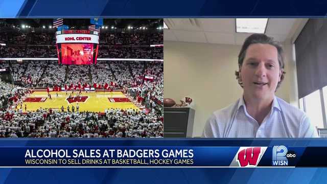 UW-Madison to sell alcohol at basketball, hockey games