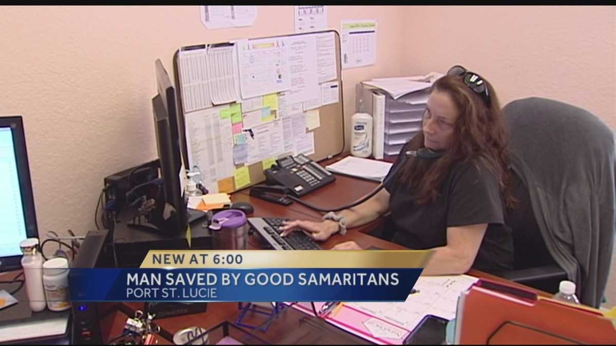 Good Samaritan, police officer save man’s life