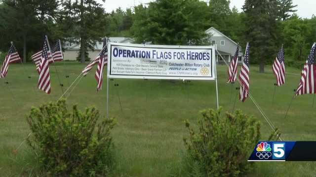 Dozens of flags flying in Vermont town in name of local heroes - Vimarsana News