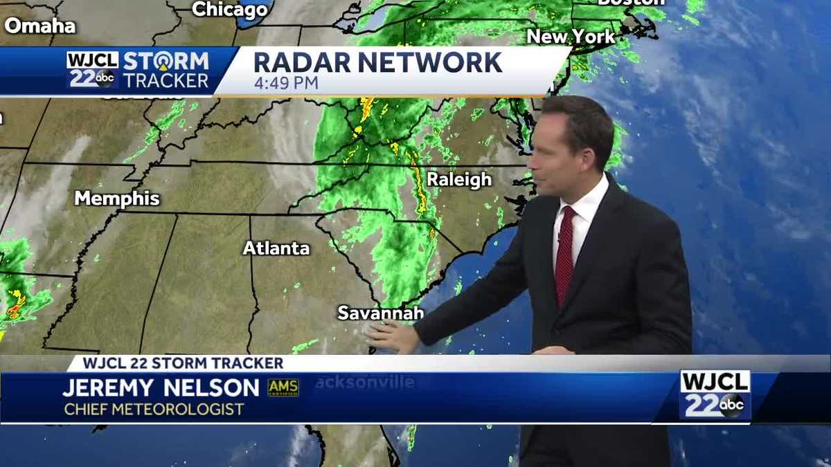 Savannah: Big temperature swing and drier this weekend