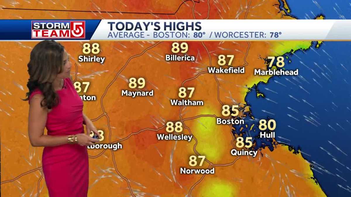 Video: Sunny day with temps in 80s