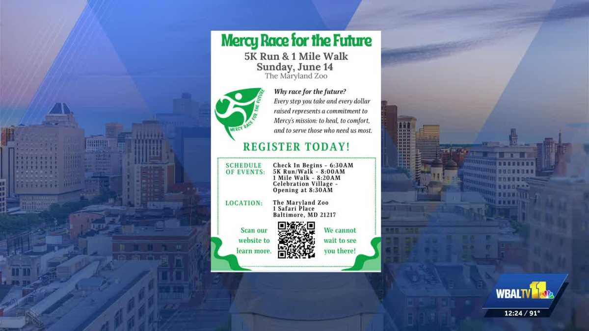 Preview of Mercy's 'Race for the Future' coming to the Maryland Zoo