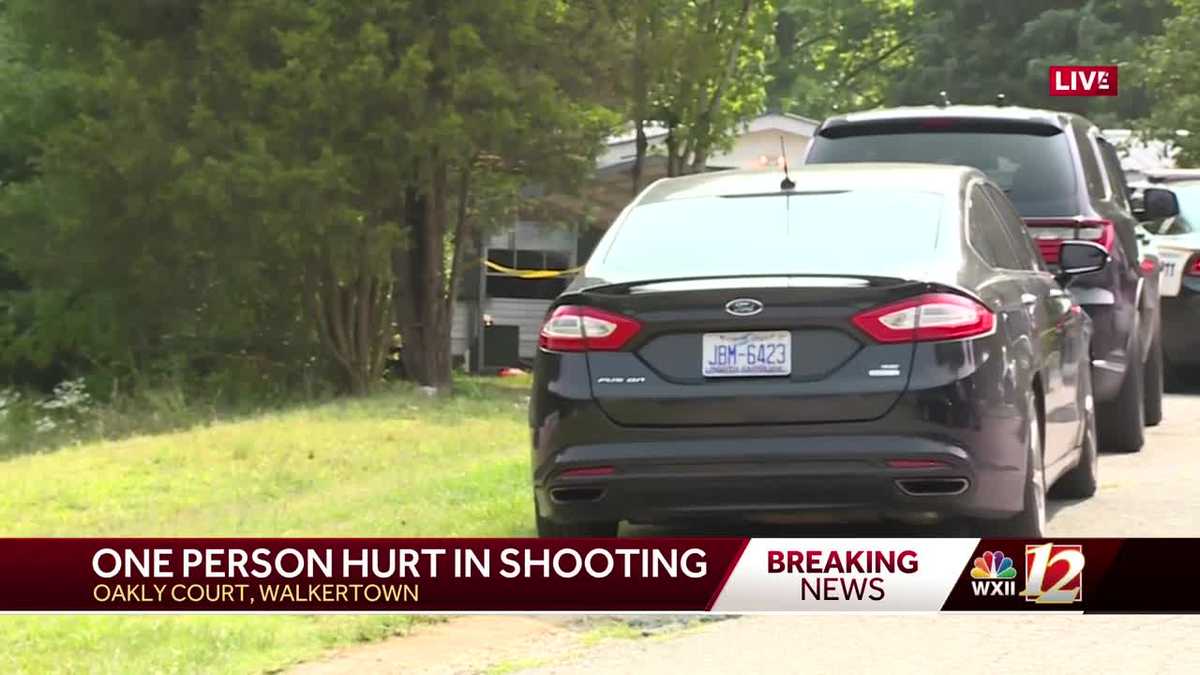 North Carolina 1 person shot in Walkertown in Forsyth County