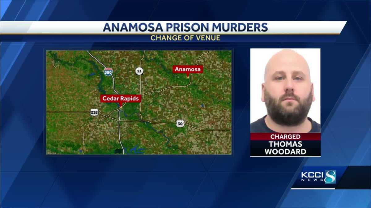 Trial Location Moved For Inmate Accused Of Killing Two Anamosa Prison Employees