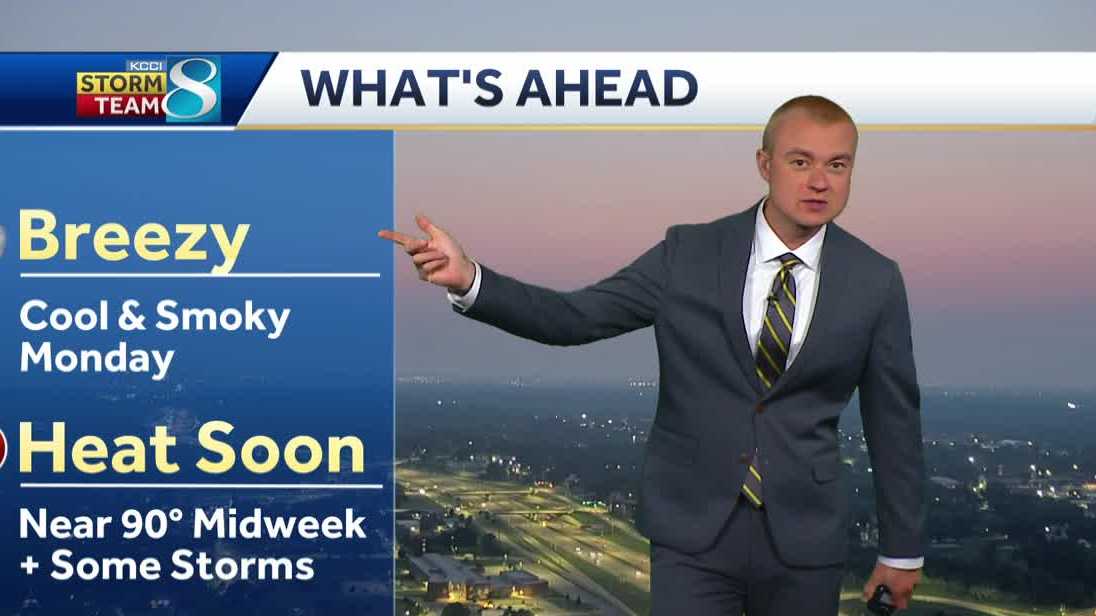 Des Moines Weather: Scattered showers today, heating up this week - KCCI