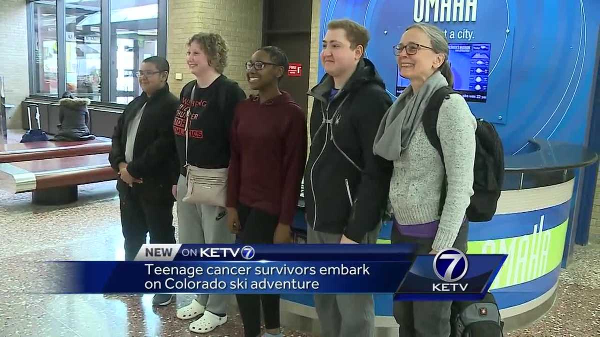 Teenager cancer survivors embark on Colorado ski adventure