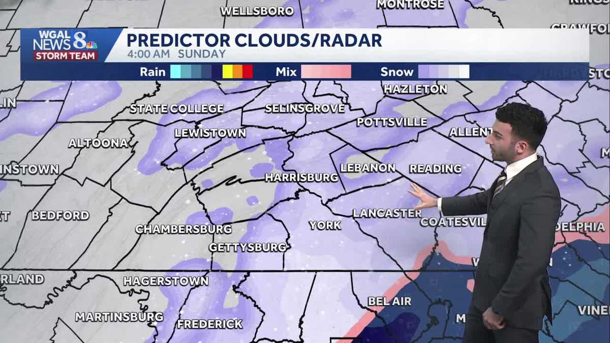 IMPACT: Another round of snow tonight into Sunday