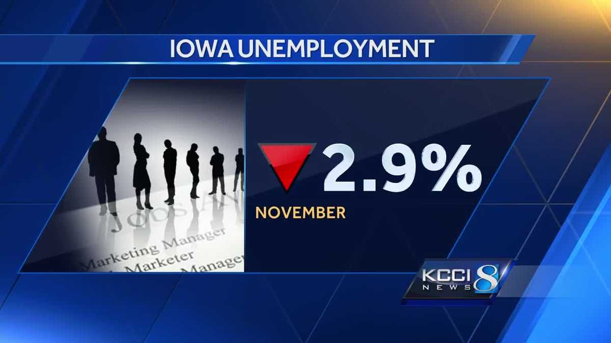 Iowa unemployment rate at 2.9 percent, lowest in 17 years
